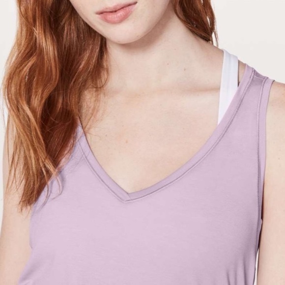 Lululemon Lavender Watch Me Flip Tank - Picture 2 of 6